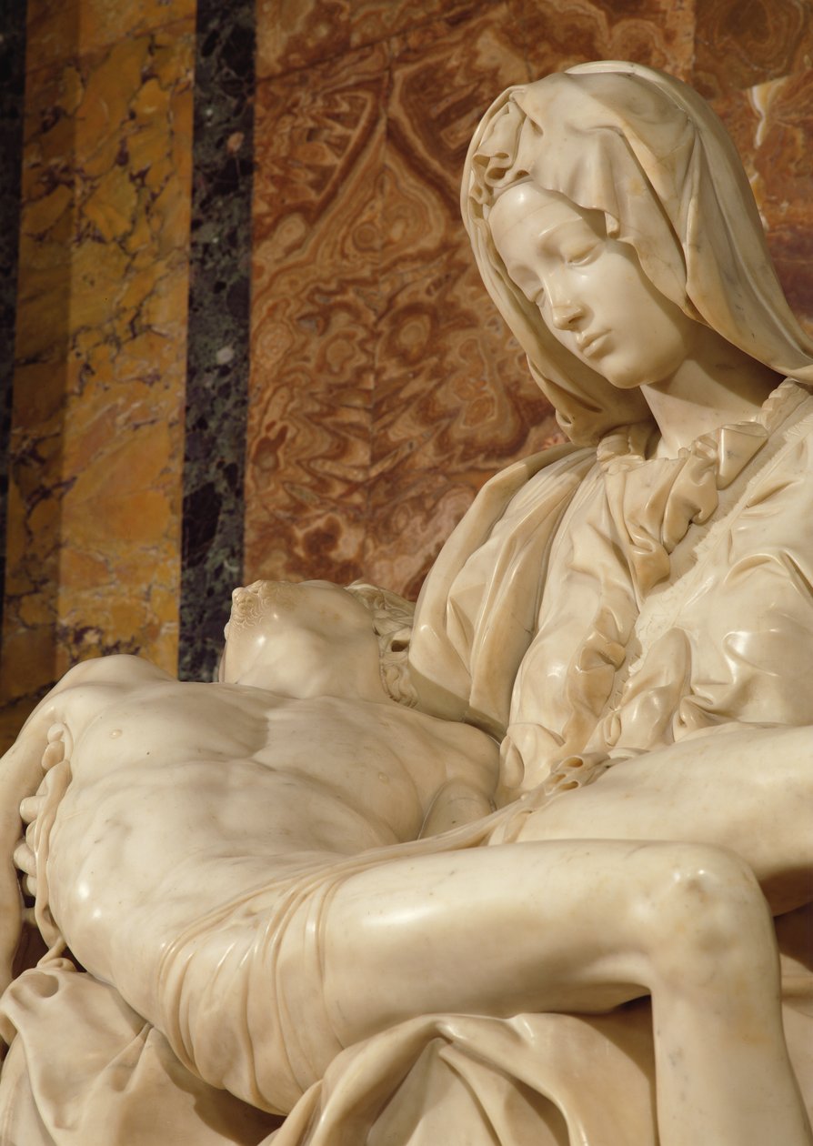 Pieta by Michelangelo Buonarroti: Premium art reproduction